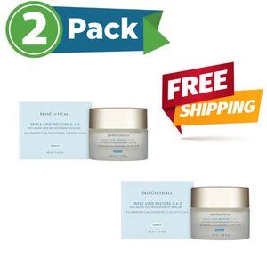 SkinCeuticals Triple Lipid Restore 2:4:2 48ml (Pack of 2) Anti-Aging Face Cream